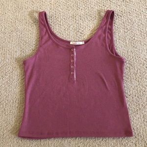 Love Culture Ribbed Tank Top